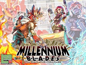 2!LVL99MB001 Millennium Blades Card Game published by Level 99 Games