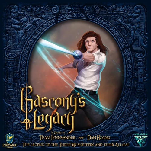 LYNGASC01 Gascony's Legacy Board Game published by Lynnvander Studios