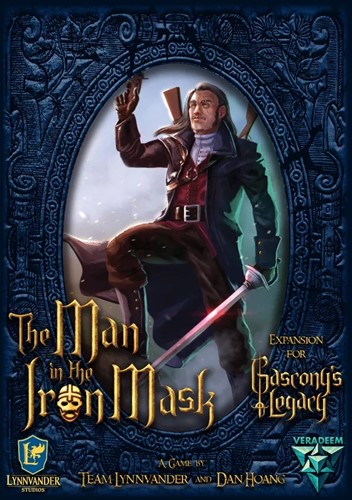 LYNGASC03 Gascony's Legacy Board Game: Man In The Iron Mask Expansion published by Lynnvander Studios