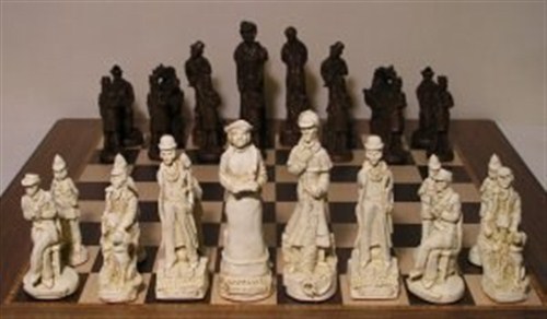 MASCS45 Detective Sherlock Holmes Chess Pieces (Small) published by Mascott Direct