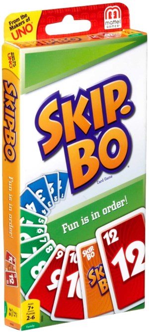 MAT42050 Skip-Bo Card Game published by Mattel