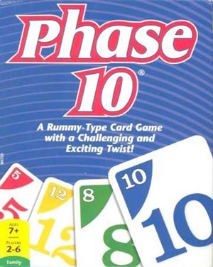 MATFFY05 Phase 10 Card Game published by Mattel