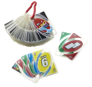 3!MATP1703 UNO H2O To Go Card Game published by Mattel