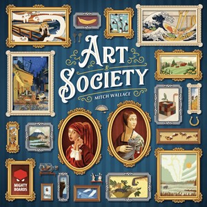 MBAS001EN Art Society Board Game published by Mighty Boards