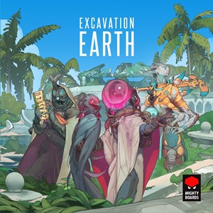 2!MBEE001EN Excavation Earth Board Game published by Mighty Board