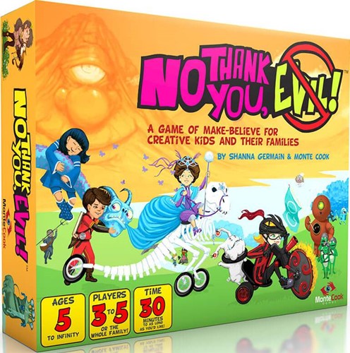 MCG074 No Thank You Evil Board Game published by Monte Cook Games