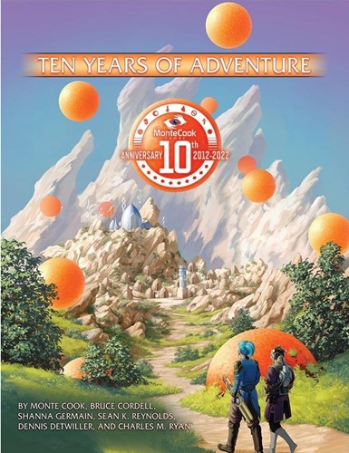 MCG320 Ten Years Of Adventure published by Monte Cook Games