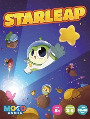 2!MCOMCGSL01 StarLeap Board Game published by MoCo Games