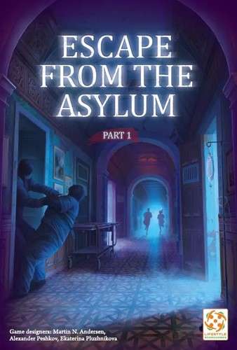 MDG0346 Escape From The Asylum Board Game published by Imperial Publishing