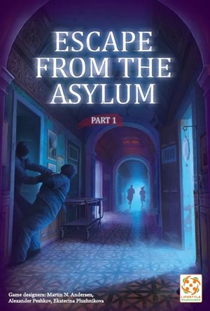MDG0346 Escape From The Asylum Board Game published by Imperial Publishing