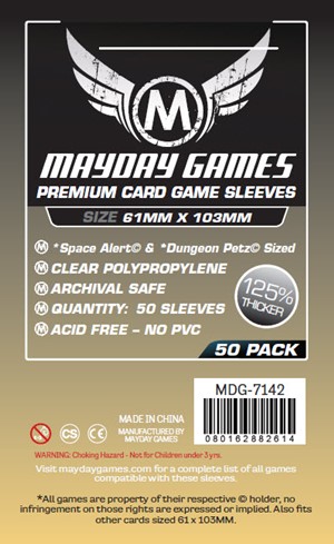 BoardGameMonster - 500 Fantasy Flight Games Standard American Board Game  Size Sleeves - 10 Packs + Box - USA - FFS03 57 x 89