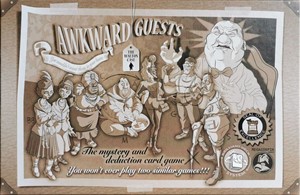 MEGAGWC Awkward Guests Board Game published by Megacorpin Games