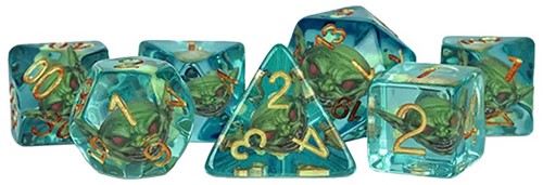 MET10901 Pathfinder Goblin Inclusion Dice Set published by Metallic Dice Games