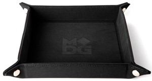 MET533 Fold Up Velvet Dice Tray: Black published by Metallic Dice Games