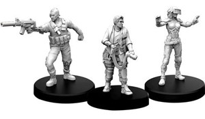 MFC33001 Cyberpunk Red Miniatures: Edgerunners A published by Monster Fight Club