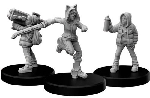 MFC33010 Cyberpunk Red Miniatures: Generation Red B published by Monster Fight Club