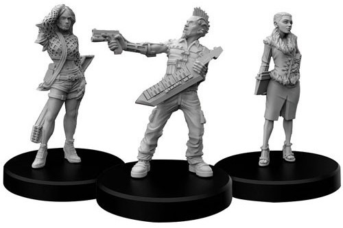 Cyberpunk Red Miniatures: Rockerboys A