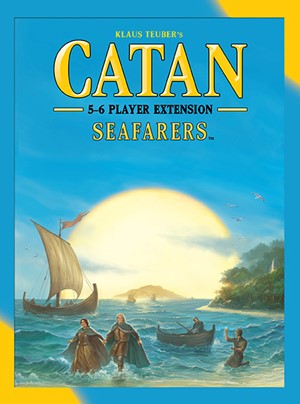 MFG3074 Catan 5th Edition Board Game: Seafarers 5-6 Player Extension published by Mayfair Games