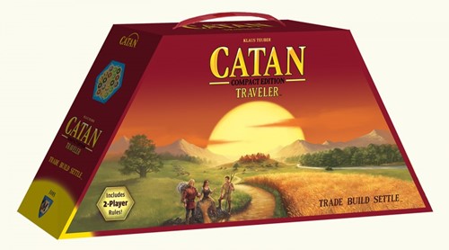 MFG3103 Catan 5th Edition Board Game: Traveler Compact Edition published by Mayfair Games