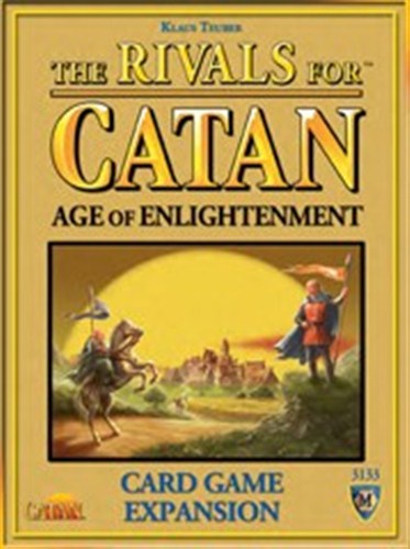 MFG3133 The Rivals For Catan Card Game: Age of Enlightenment Expansion published by Mayfair Games