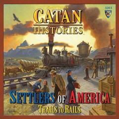 MFG3203 Catan Histories: Settlers of America: Trails to Rails published by Mayfair Games