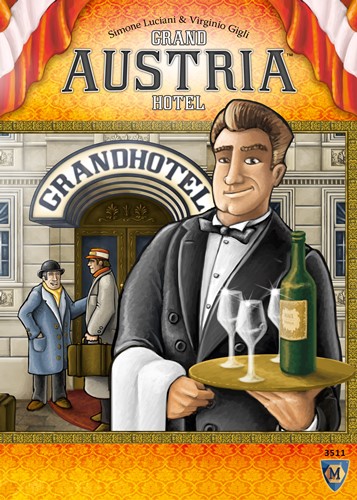 MFG3511 Grand Austria Hotel Board Game published by Mayfair Games