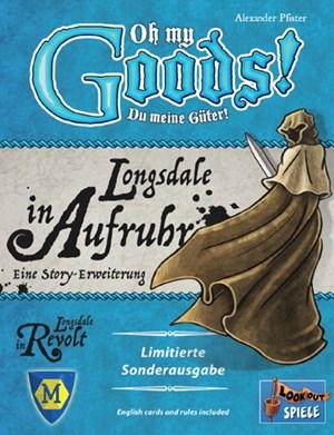 MFG3523 Oh My Goods! Card Game: Longsdale In Revolt Expansion published by Mayfair Games