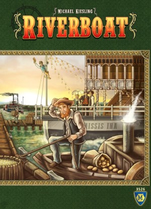 MFG3526 Riverboat Board Game published by Mayfair Games