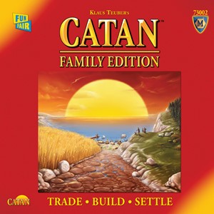 MFG73002 Catan Family Edition Board Game published by Mayfair Games