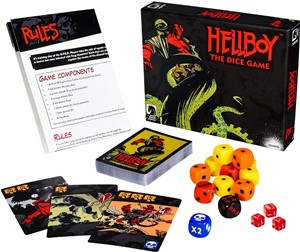 2!MGHB104 Hellboy: The Dice Game published by Mantic Games