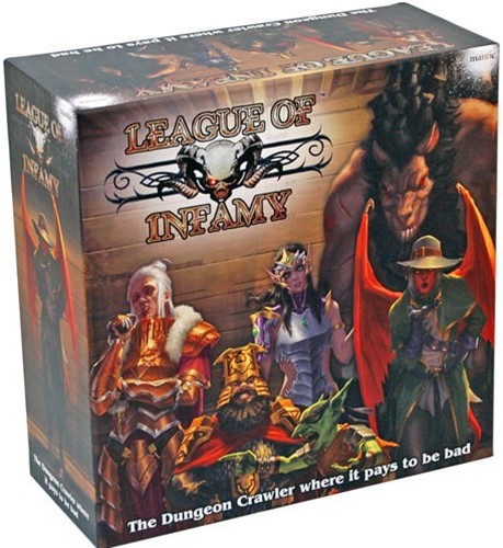 MGLE101 League Of Infamy Board Game published by Mantic Games