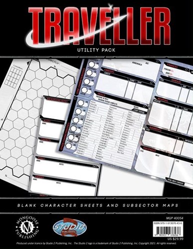 MGP40054 Traveller RPG: Utility Pack published by Mongoose Publishing