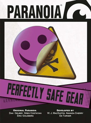 MGP50010 Paranoia RPG: Perfectly Safe Gear published by Mongoose Publishing