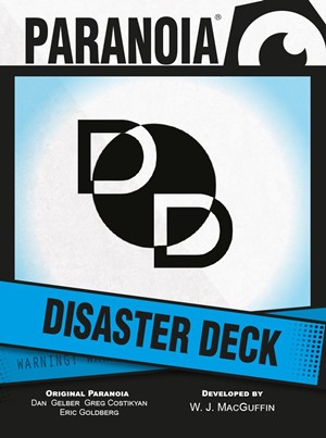 MGP50015 Paranoia RPG: Disaster Deck published by Mongoose Publishing