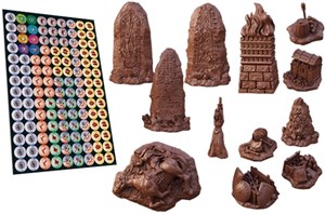 MGTC121 Terrain Crate: Battlefield Objectives published by Mantic Games