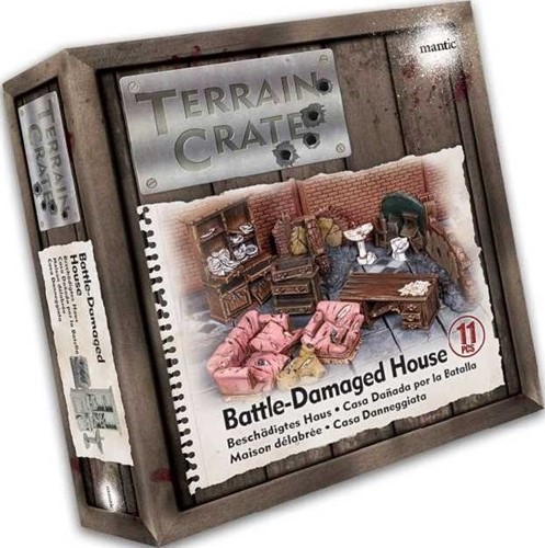 MGTC149 Terrain Crate: Battle-Damaged House published by Mantic Games