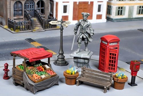 MGTC180 Terrain Crate: Town Square published by Mantic Games