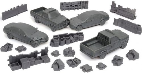 MGTC195 Terrain Crate: Street Scatter published by Mantic Games
