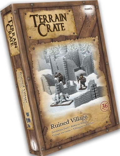 MGTC209 Terrain Crate: Ruined Village published by Mantic Games