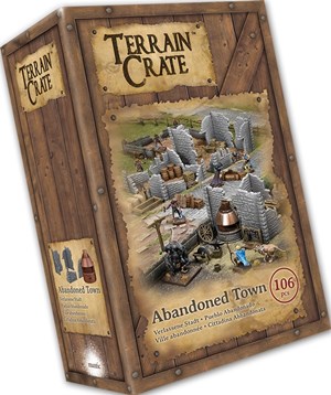 MGTC210 Terrain Crate: Abandoned Town published by Mantic Games