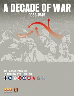 MPAP6 ASL: Action Pack 6: A Decade Of War published by Multiman Publishing