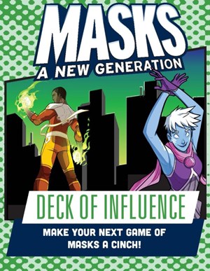 MPGC03 Masks RPG: Deck Of Influence published by Magpie Games