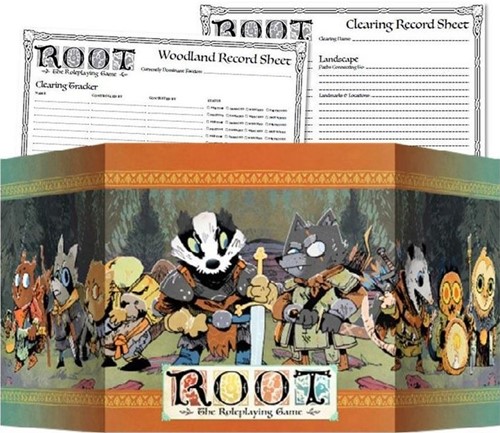 Root RPG: GM Screen And Notepad Pack