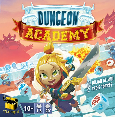 MTGDA01EN Dungeon Academy Dice Game published by Matagot Games