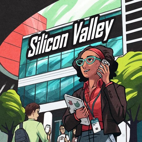 MTGGRLSVA001676 Silicon Valley Board Game published by Matagot Games