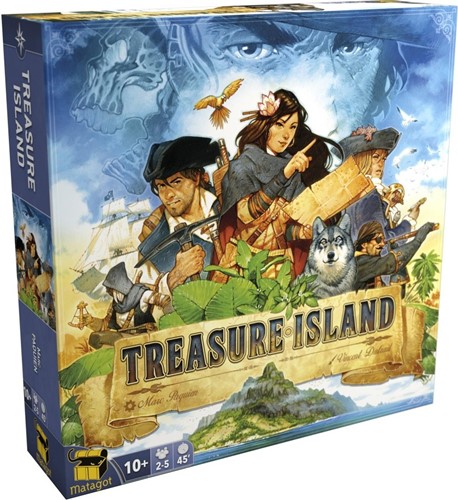 MTGISLE001 Treasure Island Board Game published by Matagot Games