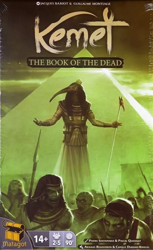 MTGKEM024875 Kemet Board Game: Book Of The Dead Expansion published by Matagot Games