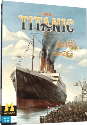 MTGMATTIT001634 SOS Titanic Card Game: 2nd Edition published by Matagot SARL