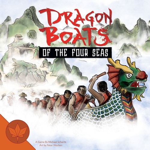 MTGMGDBS001EN Dragon Boats Of The Four Seas Board Game published by Maple Games