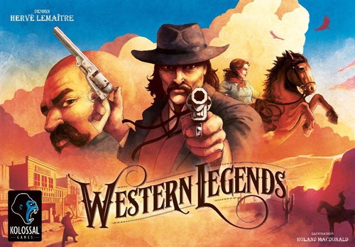 MTGWL01 Western Legends Board Game published by Matagot Games